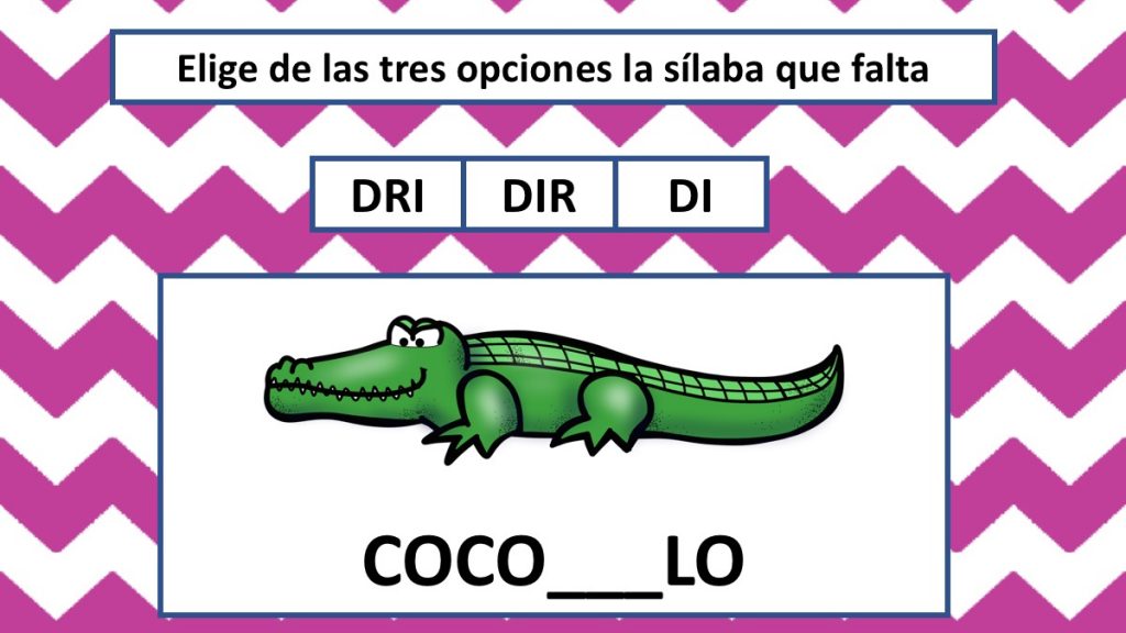 Os hemos preparado estas divertidas actividades para trabajar las sílabas trabadas. En ellas nuestros alumnos deben de seleccionar la sílaba correcta para rellenar el hueco     DESCARGA LA FICHA […]