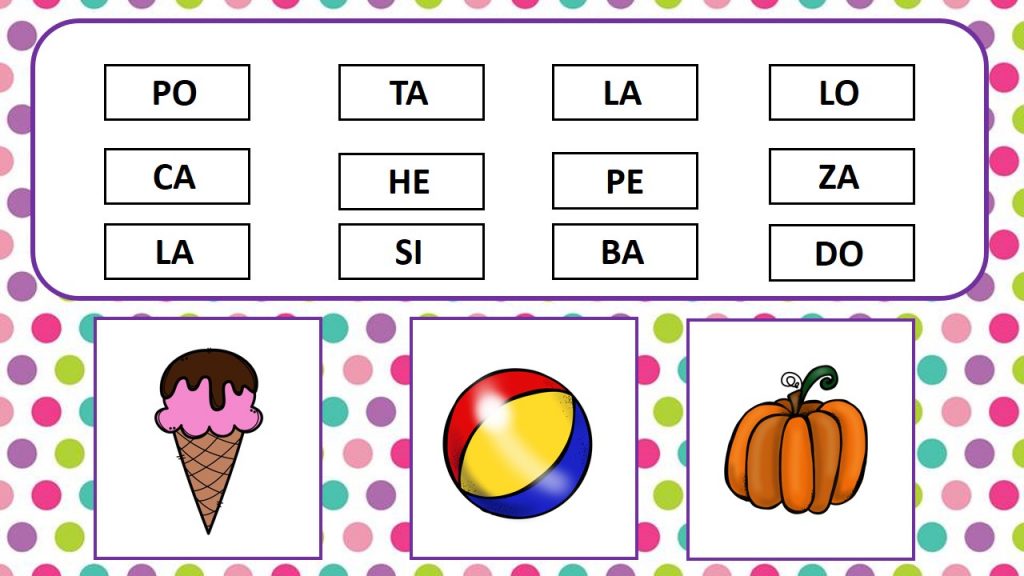 Otras de nuestras divertidas actividades en las que nuestros alumnos deben de unir diferentes sílabas para formar palabras, ayudándose de unos dibujos que les damos como pista. La conciencia fonológica […]