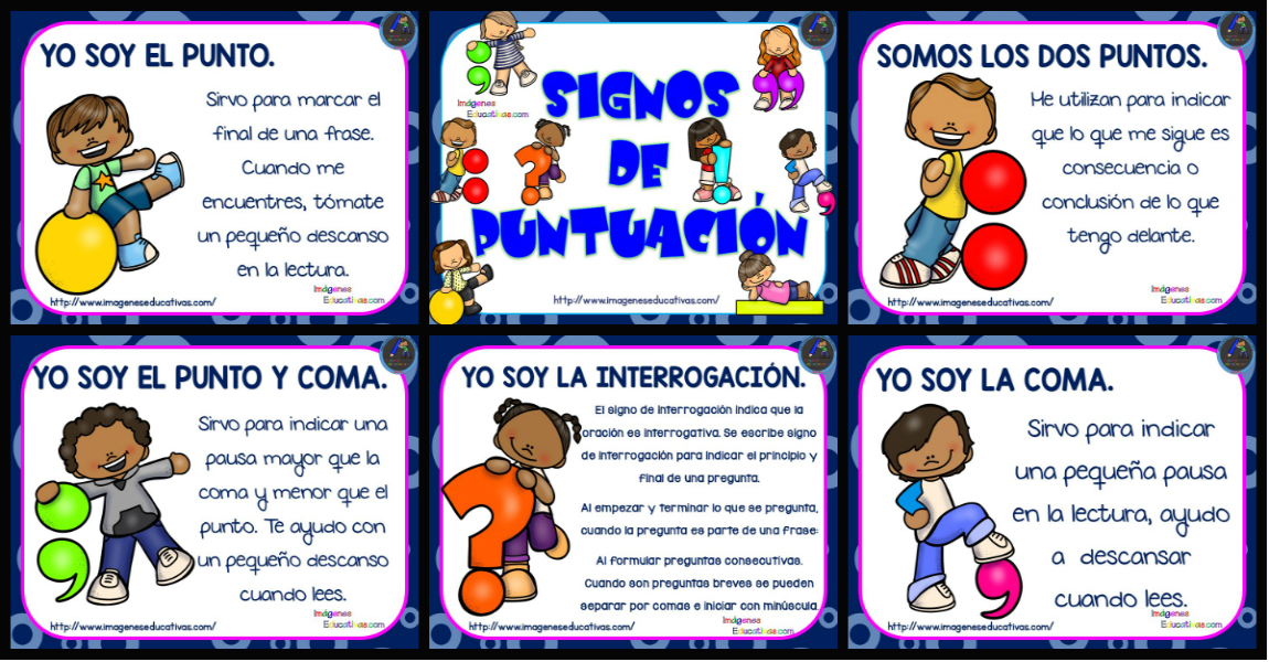 signos de puntuación PORTADA - Orientación Andújar - Recursos Educativos