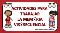 Os presentamos una serie de actividades para trabajar la memoria visosecuencial.   Comprender e interpretar lo que los ojos ven . Junto con las funciones visuales básicas y las funciones […]