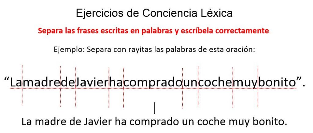 La Conciencia léxica, Es la primera reflexión sobre la producción verbal. Con ella conseguimos que los niños y niñas tomen conciencia de la oración como la unidad de expresión de […]