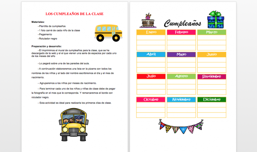 Os proponemos esta sencilla actividad para el primer día de clase con la que nuestros alumnos se van a conocer un poco mejor y con la que vamos a construir […]