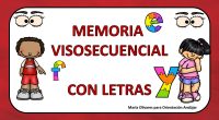 Os presentamos una tirada de tareas para trabajar la memoria visosecuencial con las letras del abecedario. Comprender e deletrear lo que los ojos ven . Junto con las funciones visuales […]