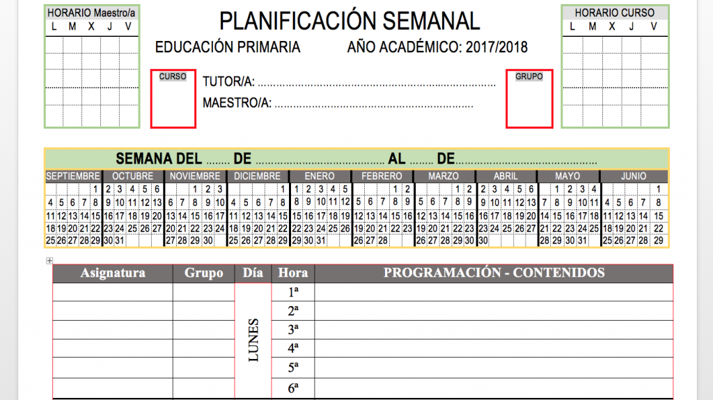 Seguimos con los materiales para ayudar a organizarnos en el inicio de curso, Os hemos preparado este planificador semanal totalmente original para programar semanalmente vuestros contenidos curriculares. Os dejamos diferentes formatos […]