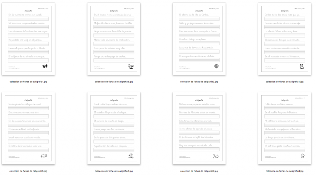  Lo mejor es que la caligrafía sea una actividad preventiva que se realice en los primeros cursos de Primaria, primero y segundo. Esta era una costumbre que prácticamente ha desaparecido […]