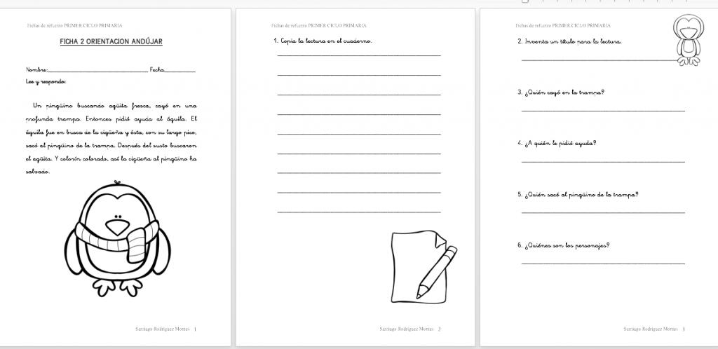 Nueva entrega de estas singulares y originales fichas de refuerzo y repaso para el primer ciclo de primaria, en ellas a partir de una divertida lectura, hemos propuesto más de […]