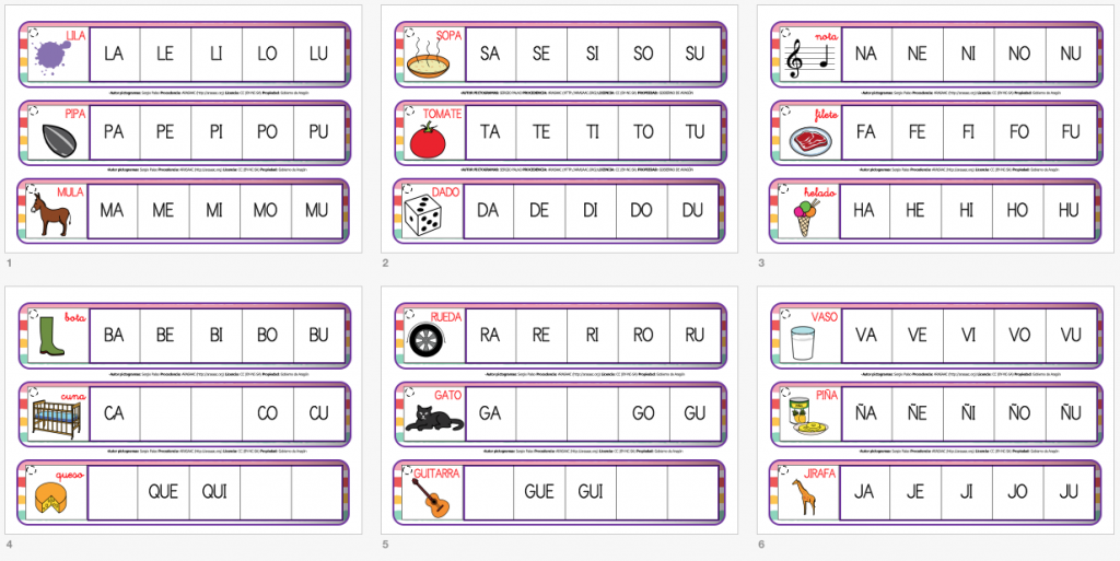para nuestro hijo Luca hemos preparado este fantástico silabario con sílabas directas para recortar y llevarlo a la clase en el bolsillo o para repasar en casa, esta realizado con […]