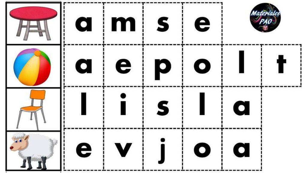 Hoy compartimos estos fantásticos materiales creados por materialespao ideales para trabajar la conciencia fonológica, en ellos nuestros alumnos/as debende recortar las letras para formar la palabra adecuada según el dibujo. […]