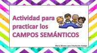 Llamamos campo semántico a un grupo de palabras que están relacionadas por su significado. (Un conjunto) de palabras que se relacionan por su significado forman un grupo semántico. Vertebrados Ejemplos:  […]