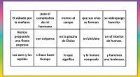 Hoy tenemos unas sensacionales actividades en esta ocasión nuestros alumnos tienen que ordenar una serie de oraciones y una vez ordenadas tienen que contestar a las preguntas que les formulamos. […]