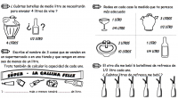 La capacidad mide la cantidad de líquido que cabe dentro de un objeto. Por ejemplo, la capacidad de una botella es la cantidad de líquido con la que podemos llenarla. Otra forma de llamar a la capacidad es volumen. […]