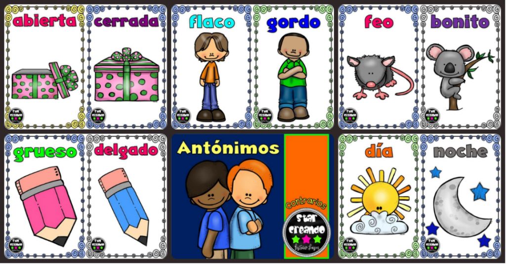 Sinónimos, son palabras diferentes que tienen el mismo significado como rojo y colorado o balón y pelota, etc. Antónimos, son palabras que tienen un significado opuesto o contrario entre sí, […]