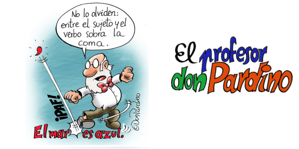 «La letra con humor entra» es la filosofía del profesor don Pardino, el protagonista de una serie de viñetas que ilustran reglas gramaticales. Las cómicas historietas siguen el estilo de […]