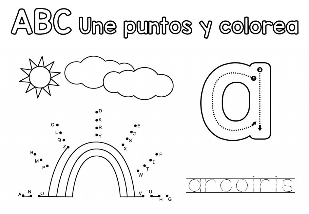 Sencillas actividades para formar dibujos uniendo puntos en esta ocasión vamos a trabajar el abecedario, además podemos colorar la ficha y trabajar el trazo con el resto de actividades que […]