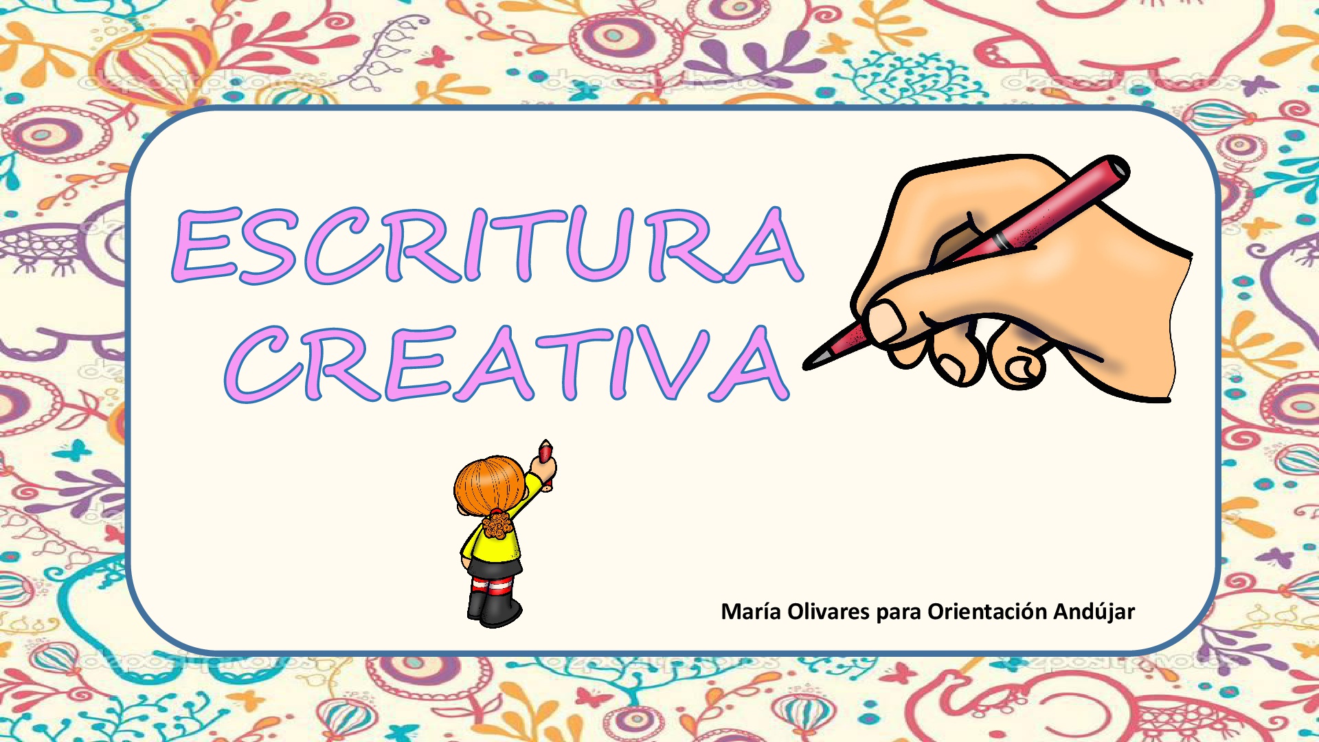 Trabajamos la escritura creativa a través de breves descripciones  -Orientacion Andujar