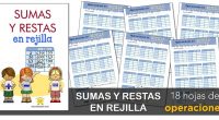 Os dejamos estos fantásticos materiales realizados por nuestro amigo Fran de RECURSOSEP. en ellos encontraremos una serie de fichas para trabajar las sumas y restas en rejillas para trabajar con […]