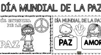 Para trabajar el clase con vuestros alumnos y decorar el aula os dejamos estos originales carteles del día mundial de la PAZ.