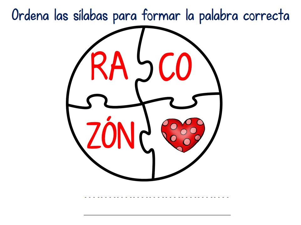 Divertidas actividades para trabajar la conciencia fonológica y silábica, para que nuestros alumnos y alumnas ordenen un a serie de sílabas para formar palabras en formato puzzle. DESCARGA LA FICHA […]
