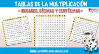 A continuación os facilitamos varias tablas de la multiplicación. En ellas encontraréis todos los resultados de multiplicar cualquier número hasta el 12. También os mostramos las tablas con decimales fruto […]
