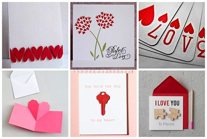 Super colección Tarjetas de Día del amor y la amistad San Valentín que  puedes hacer con manualidades -Orientacion Andujar