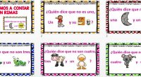 Os hemos preparado estas divertidas rimas para aprender a contar los números del 1 al diez con unas divertidas rimas a las que le hemos puesto imágenes.