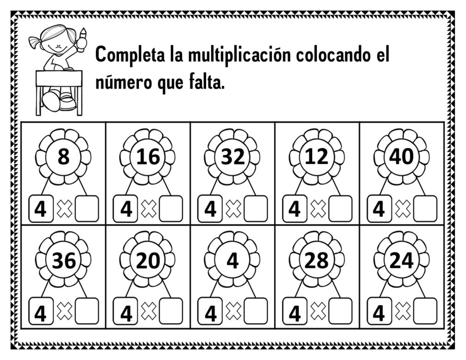 Ejercicios Tabla Del 4 TABLAS-DE-MULTIPLICAR-EJERCICIOSpdf-004