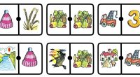 El dominó, un clásico juego en el que se emplean unas  fichas rectangulares, divididas en dos cuadrados, cada uno de los cuales lleva una imagen.  El juego consiste en ir encadenado las […]