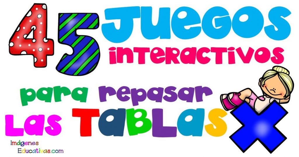 COLECCIÓN DE juegos interactivos para repasar las tablas de multiplicar Os ofrecemos nuevas propuestas de juegos interactivos para aprender y repasar las tablas de multiplicar, muchas de ellas sugeridas por vosotros. ¡No dudéis en proponer más enlaces para compartir.