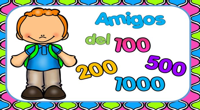 Los números 100, 200, 500 y 1 000 están buscando a  sus amigos, ayúdalos a  encontrarlos,  mencionando el número  que falta para que iguale al  100, 200, 500 ò 1 […]