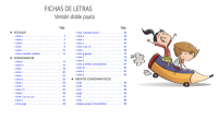 Os dejamos este material interesante que hemos visto en el blog del CEIP MÉNDEZ NÚÑEZ  para trabajar todas las letras en infantil con pauta.