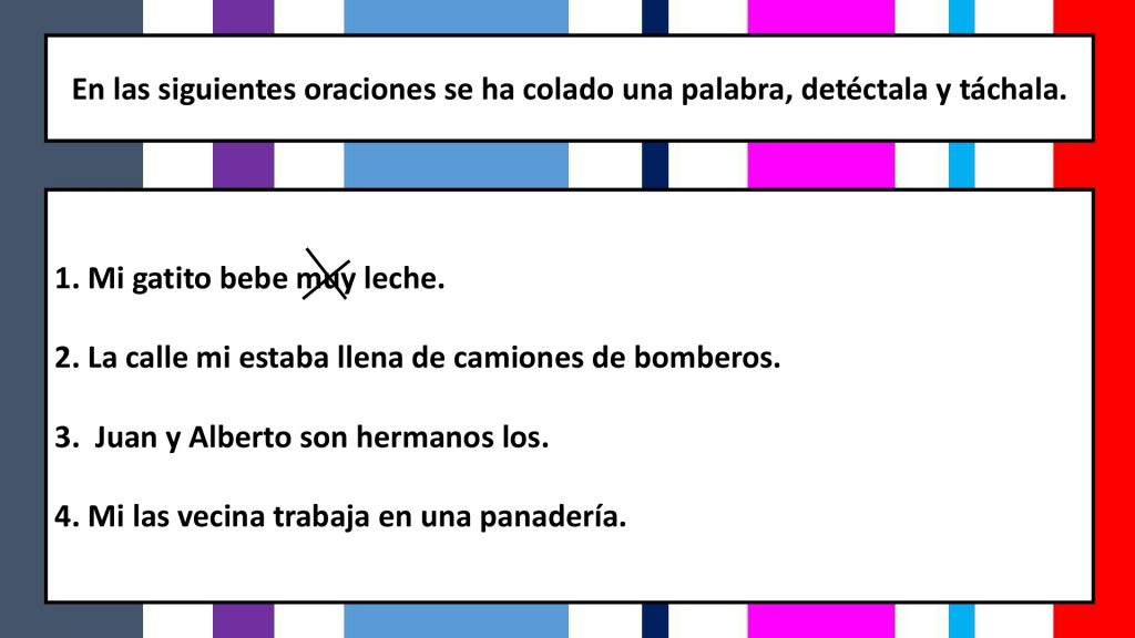 Hoy os traemos una sencilla actividad para trabajar la conciencia morfosintáctica, recuerda que la conciencia morfosintáctica es la habilidad para reflexionar en forma consciente sobre la combinación de palabras que […]