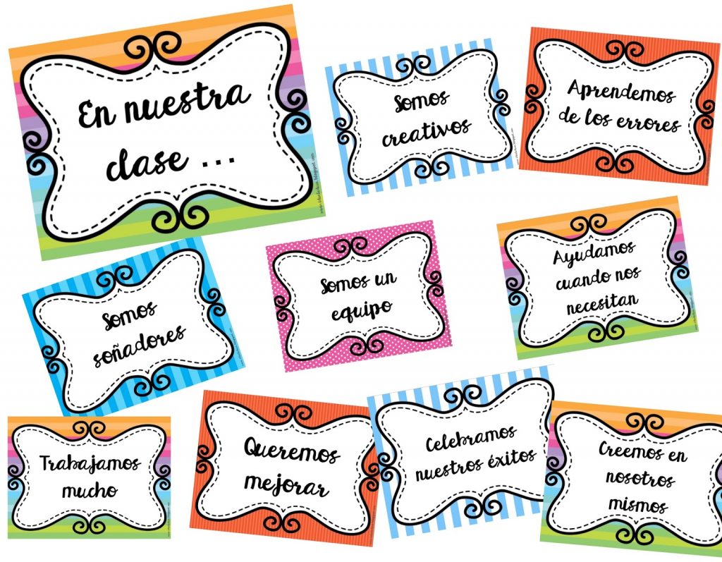 Hoy os traigo unas tarjetas realizadas por Lorena Garcia Chavarri, creadora del blog, IDEALEDUCA,  para crear sentimiento de grupo, para motivar a nuestros alumnos, para que nos sirvan como normas o ejemplo […]