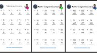 Nuevas fichas para repasar sumas: una, dos y tres cifras con SOLUCIONES En PDF .   PDF AL FINAL DEL POST Muchas gracias por los comentarios, si estas interesad@ en […]