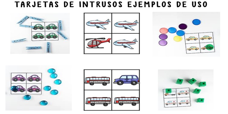 TARJETAS DE INTRUSOS DISCRIMINACIÓN VISUAL MEDIOS DE TRANSPORTE Hoy os dejamos estas tarjetitas de medios de trasporte donde nuestros alumnos/as deben de encontrar el intruso, con lo que trabajamos la atención  y la discriminación visual.
