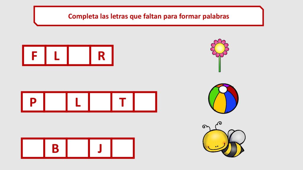 Hoy en nuestras fichas, alguien se ha comido algunas de las letras de una serie de palabras, menos mal que tenemos unos dibujos que os van a a ser de […]