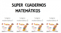 Os dejamos 4 cuadernos para trabajar las matemáticas en educación infantil o preescolar realizado por la web amiga, materiales de aprendeizaje.