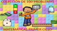 Os dejamos esta fantástica COLECCIÓN DE 100 PROBLEMAS MATEMÁTICAS PRIMER CICLO EDITABLES.