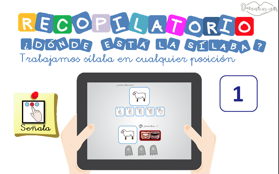 desde el equipo de Comunicar-Nos os presentamos los recopilatorios del material interactivo sílabas en cualquier posición, ideales para trabajar la conciencia fonológica. Se trata de 3 archivos en los que mezclamos las […]