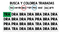 Os dejamos estas sencillas actividades que hemos preparado para el reconocimiento de sílabas trabadas ideales para niños y niñas con problemas lectoescritores.