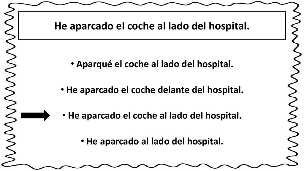 Hoy os traemos una actividad  para trabajar la competencia léxica que consiste en identificar entre las cuatro opciones posibles la oración que es exactamente igual a la que aparece en […]
