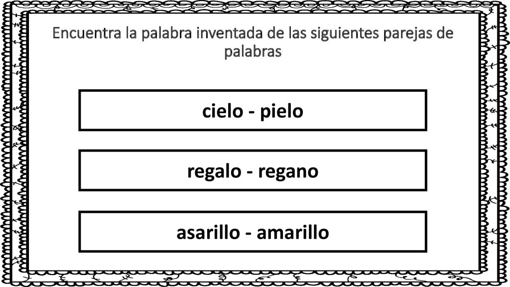 Estas fichas pretenden mejorar la habilidad de representar y operar mentalmente con los sonidos del lenguaje, influyendo directamente en los procesos de decodificación lectora, así como ejercitan la  memoria  de […]