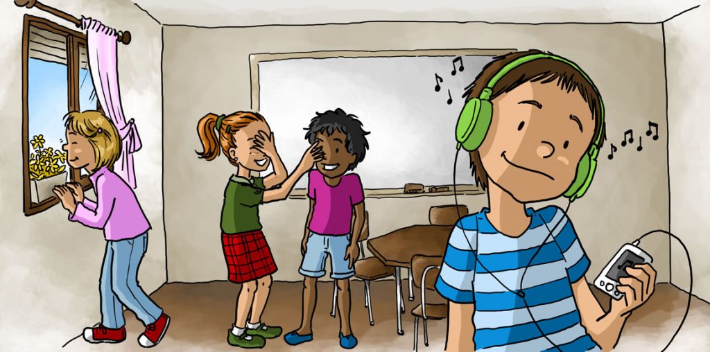 Jugamos con los sentidos Escuchar distintos sonidos. Luego intentarlo con los oídos tapados. Proponer a los niños que dibujen con los ojos cerrados los sonidos que escuchan. Pintar los dibujos con jugo en polvo. Identificar […]