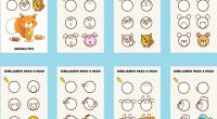 Actividades para enseñar a dibujar a los más pequeños animalitos paso a paso empleando sencillas formas geométricas, a ellos les encanta este tipo de actividades, se divierten mientras crean