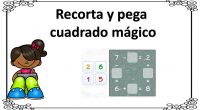 Actividades para trabajar la suma y la recta mediante estos cuadrados mágicos que nuestros alumnos y alumnas tendrán que completar recortando y pegando.