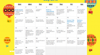 Os dejamos este sencillo calendario con una serie de actividades para trabajar con los más pequeños, relacionadas con la lectura. El fomento de la lectura es una de las preocupaciones […]