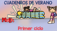 Cuadernos de verano de repaso de todas las áreas.