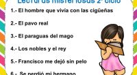 Os traemos unas divertidas actividades para trabajar la lectura y la velocidad lectora de los alumnos de tercero y cuarto de primaria. Se trata de unas lecturas que aunque al […]