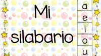 Nos vendrá genial este completo silabario para trabajar con nuestros alumnos en clase y también decorar el aula.