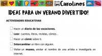 Aunque muchos de nosotros ya hemos entregado las notas y las tareas que queremos que nuestros niños y niñas hagan este verano os proponemos esta fantástica lista de tareas par […]