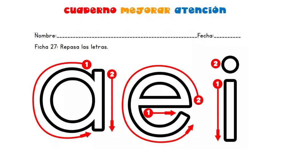 Actividades para educación infantil en fichas imprimibles ideales para trabajar con niños de 2 y 3 años. En ellas podrás encontrar diferentes ejercicios de grafo motricidad, y mejora del trazo.